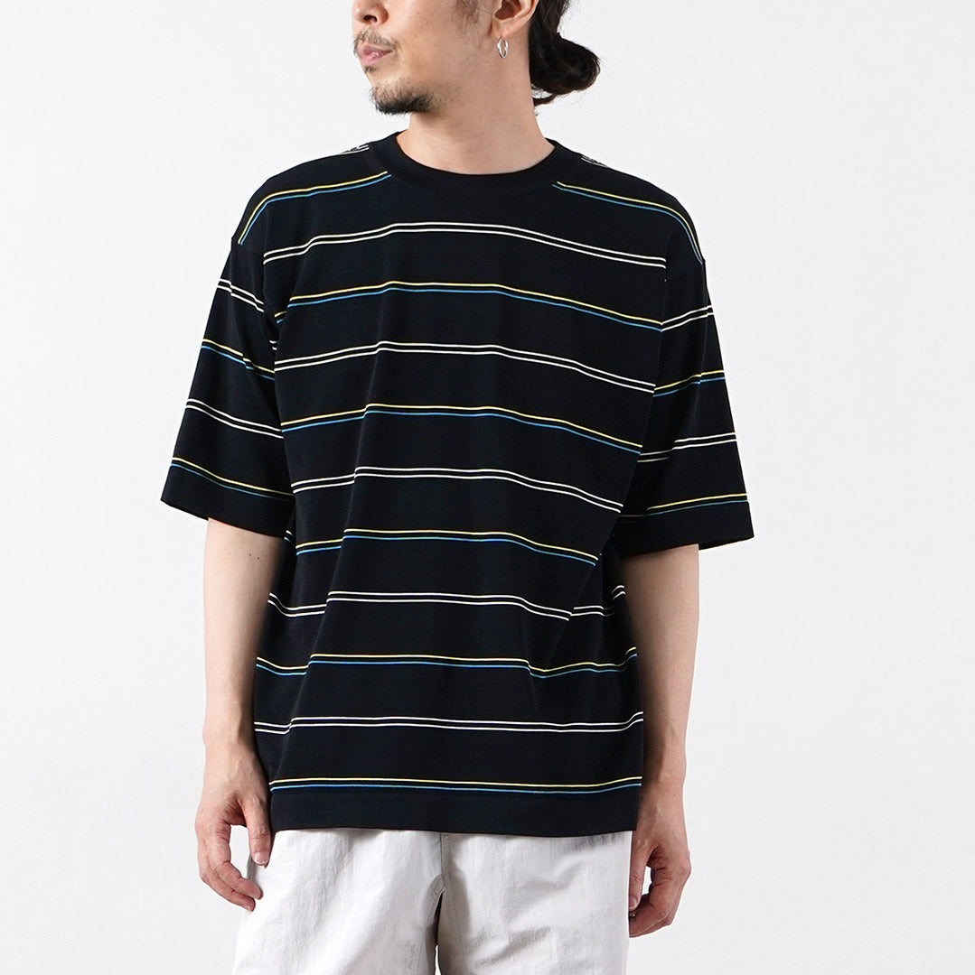 RYE TENDER / Centre Tee Stripe T-Shirt