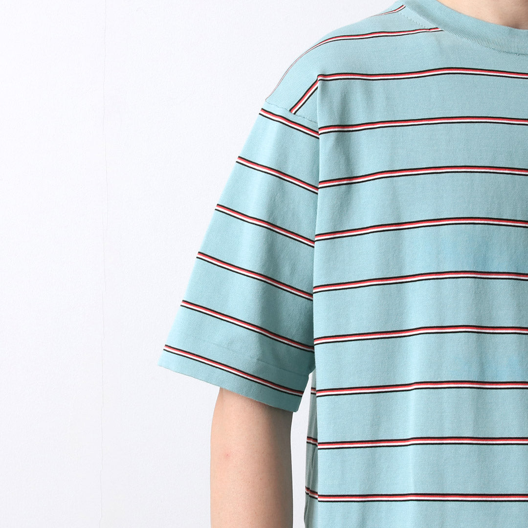 RYE TENDER / Centre Tee Stripe T-Shirt