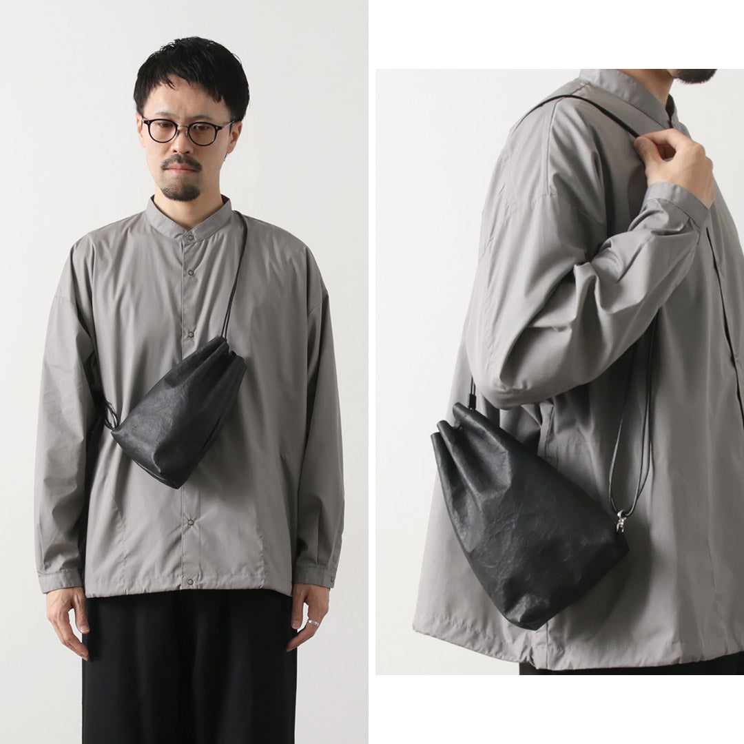 SENTI / Dyneema 皮革抽绳包 L