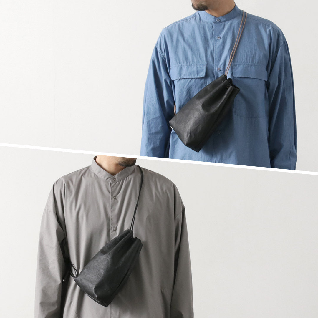 SENTI / Dyneema 皮革抽绳包 L