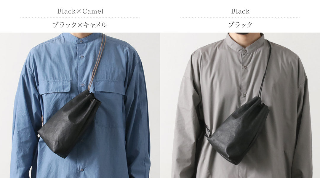 SENTI / Dyneema 皮革抽绳包 L