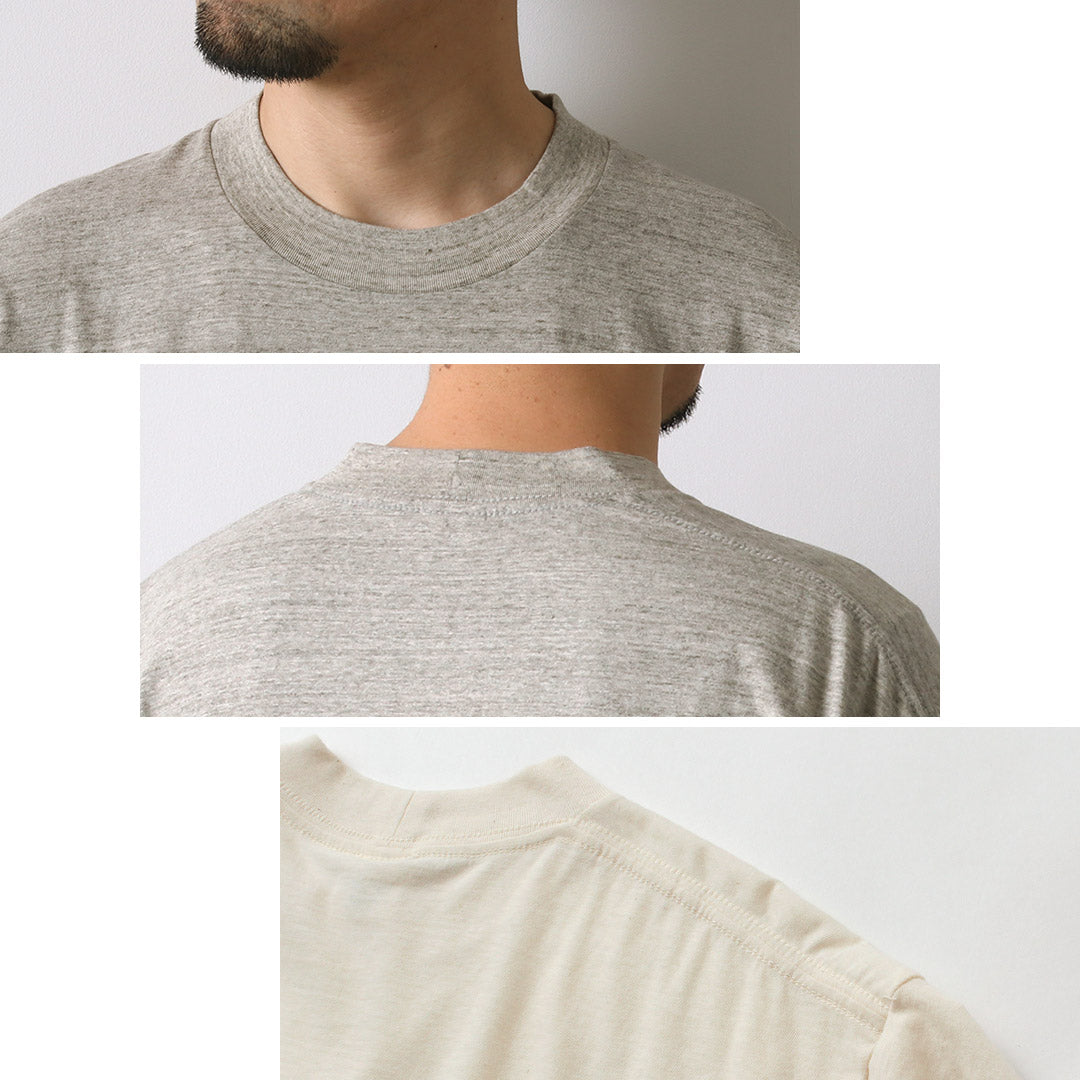 UNDYED / Unbleached Organic Cotton T-shirt