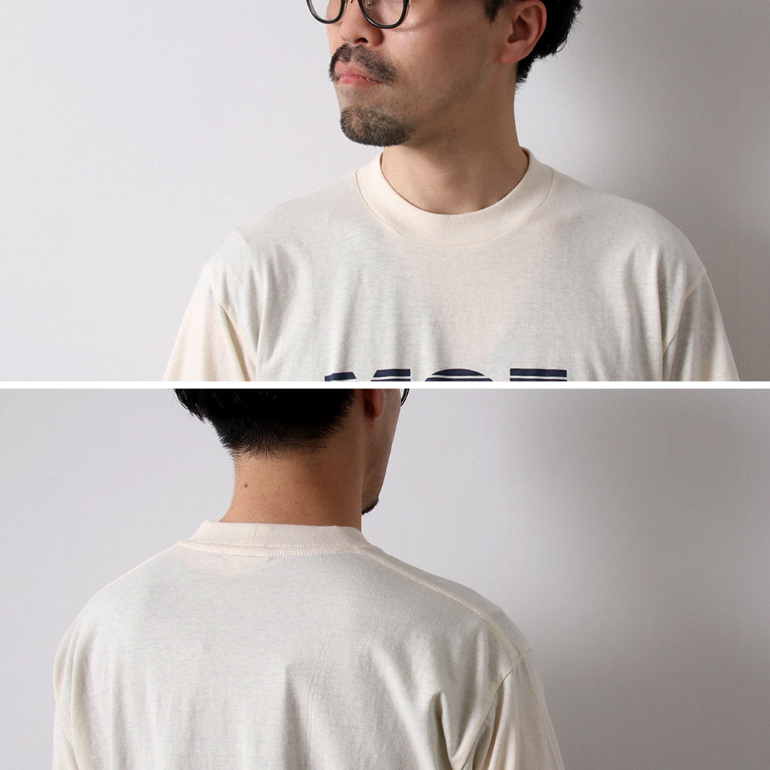 UNDYED / YOL 未染色有机棉印花 T 恤