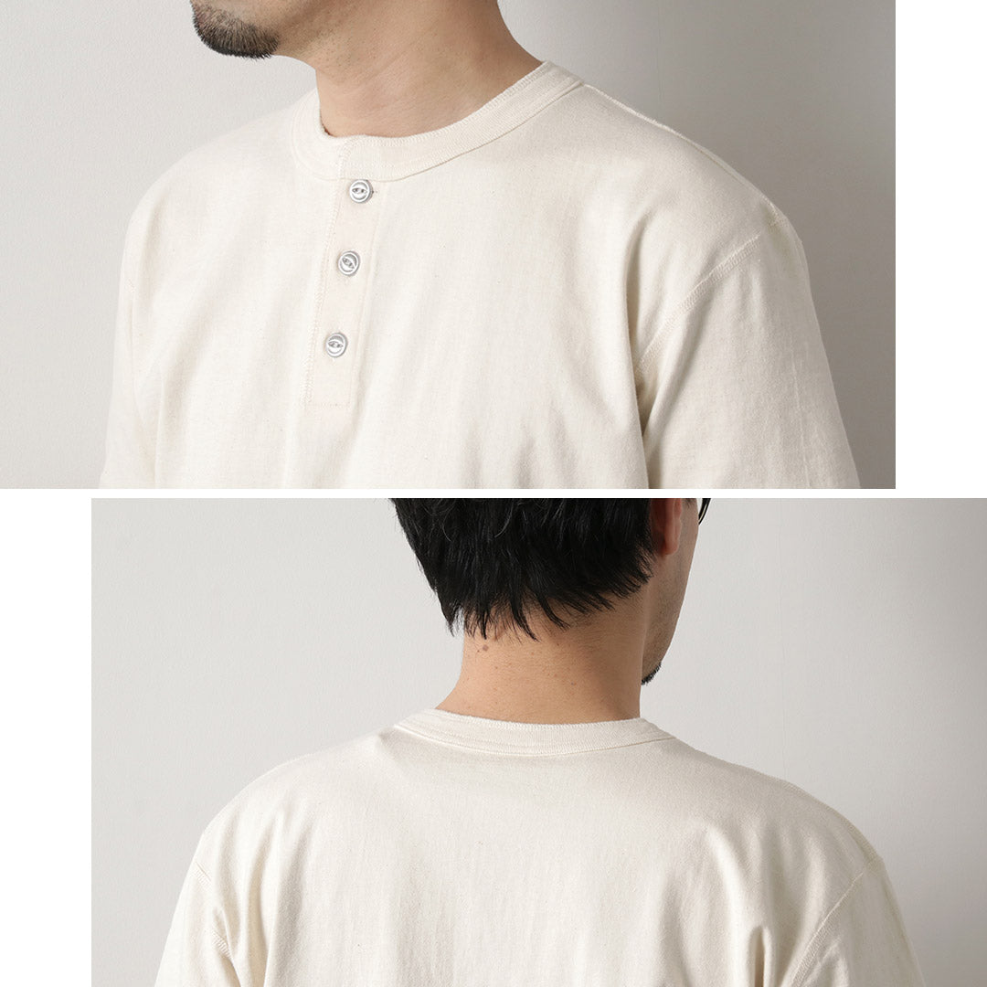 BARNS / Cozun 針織亨利領短袖T卹 SP Buttonworks