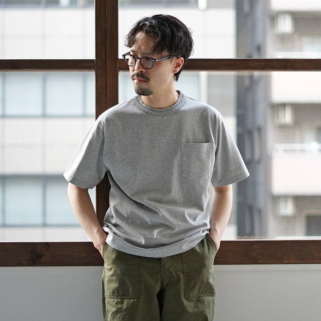BARNS / 터프 넥 반팔 티셔츠