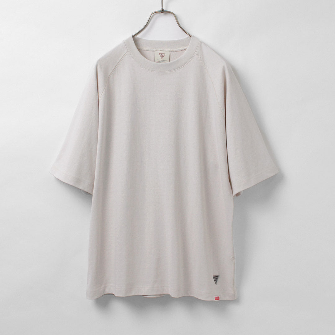 HEALTHKNIT / RAG Collaboration Raglan Short Sleeve Wide T-shirt Open-end Dry Jersey
