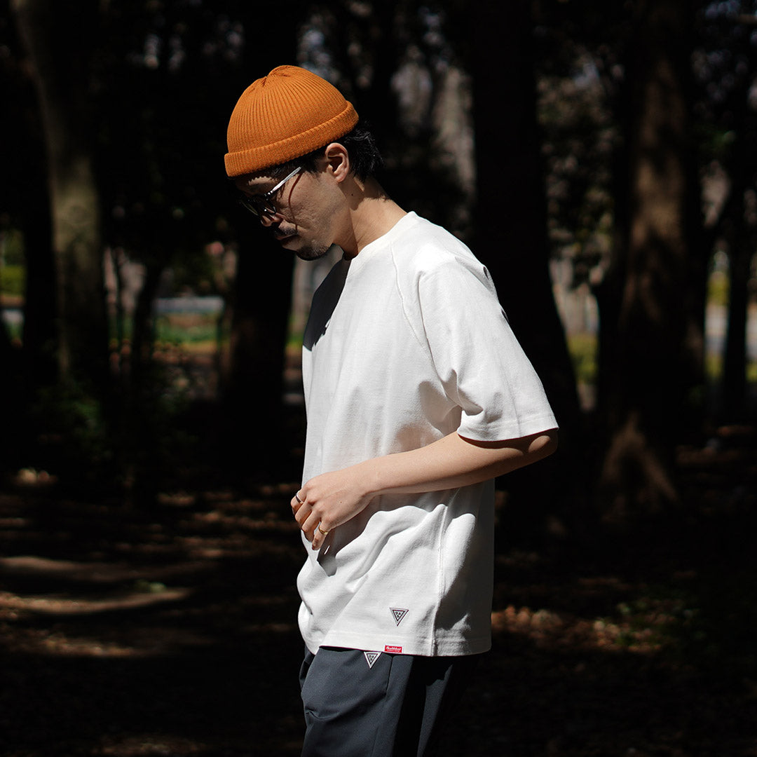 HEALTHKNIT / RAG Collaboration Raglan Short Sleeve Wide T-shirt Open-end Dry Jersey
