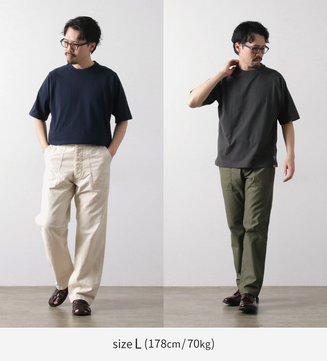 HEALTHKNIT / RAG Collaboration Raglan Short Sleeve Wide T-shirt Open-end Dry Jersey