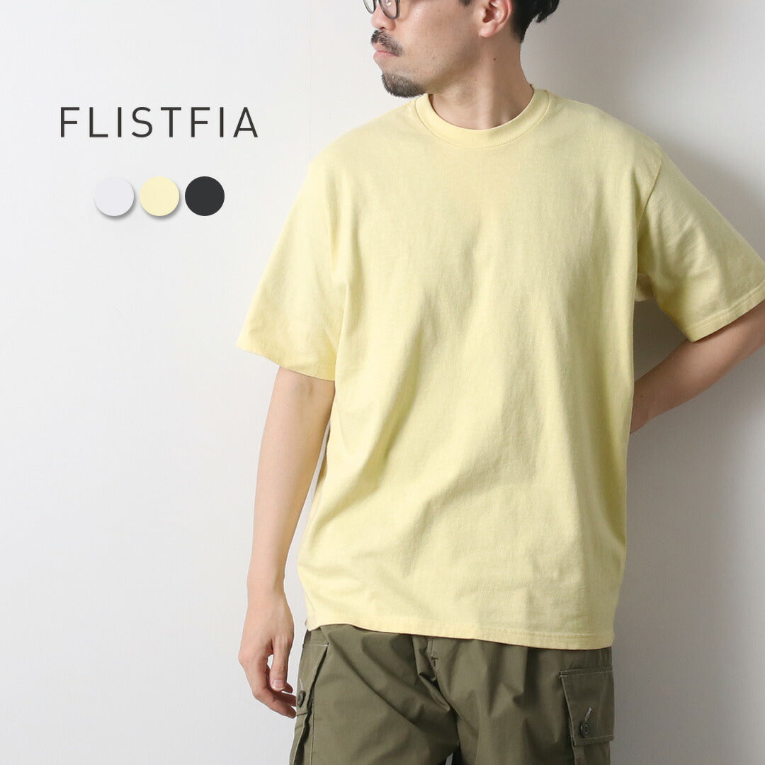 FLISTFIA / Camiseta con cuello redondo Loopwheel