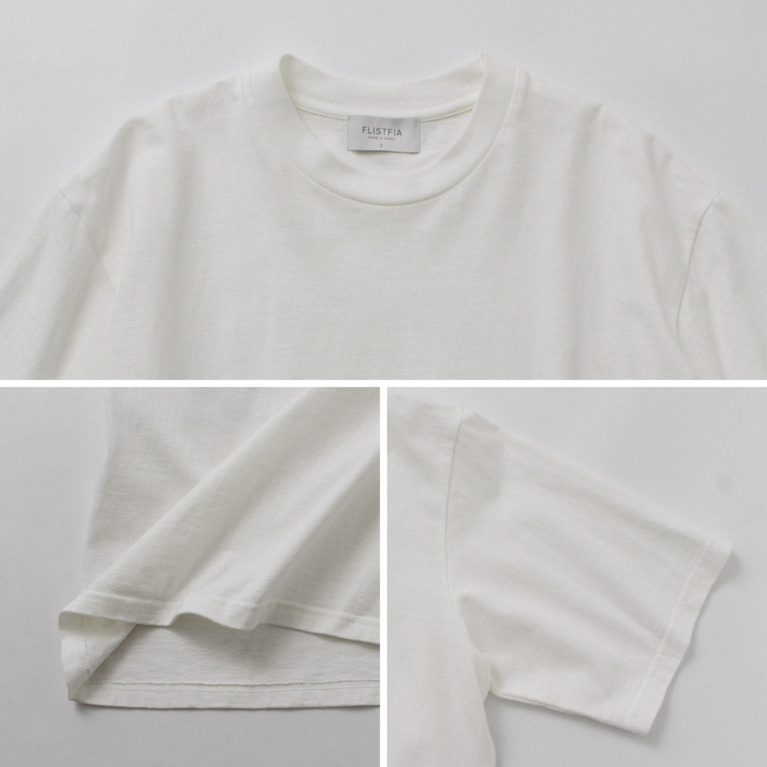 FLISTFIA / Camiseta con cuello redondo Loopwheel