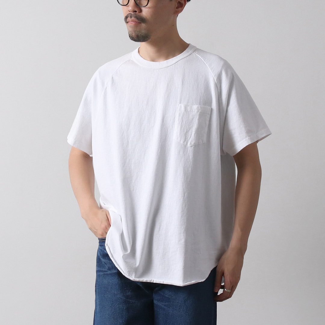 WALLA WALLA SPORT / 短袖口袋棒球T恤