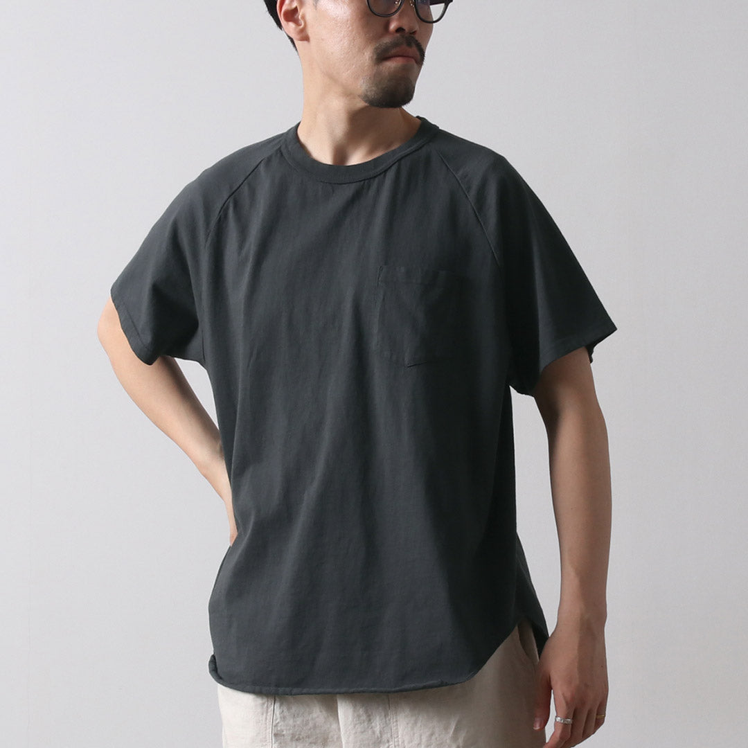 WALLA WALLA SPORT / 短袖口袋棒球T恤
