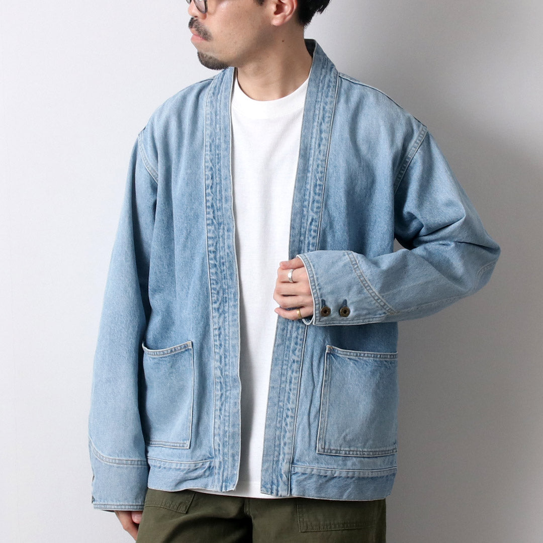 JAPÓN AZUL JEANS / JBOT1320 Chaqueta vaquera Haori