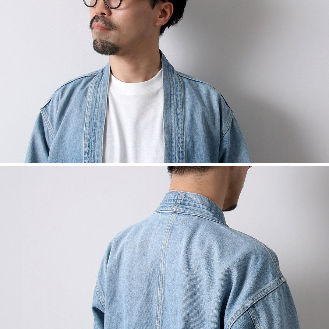 JAPÓN AZUL JEANS / JBOT1320 Chaqueta vaquera Haori