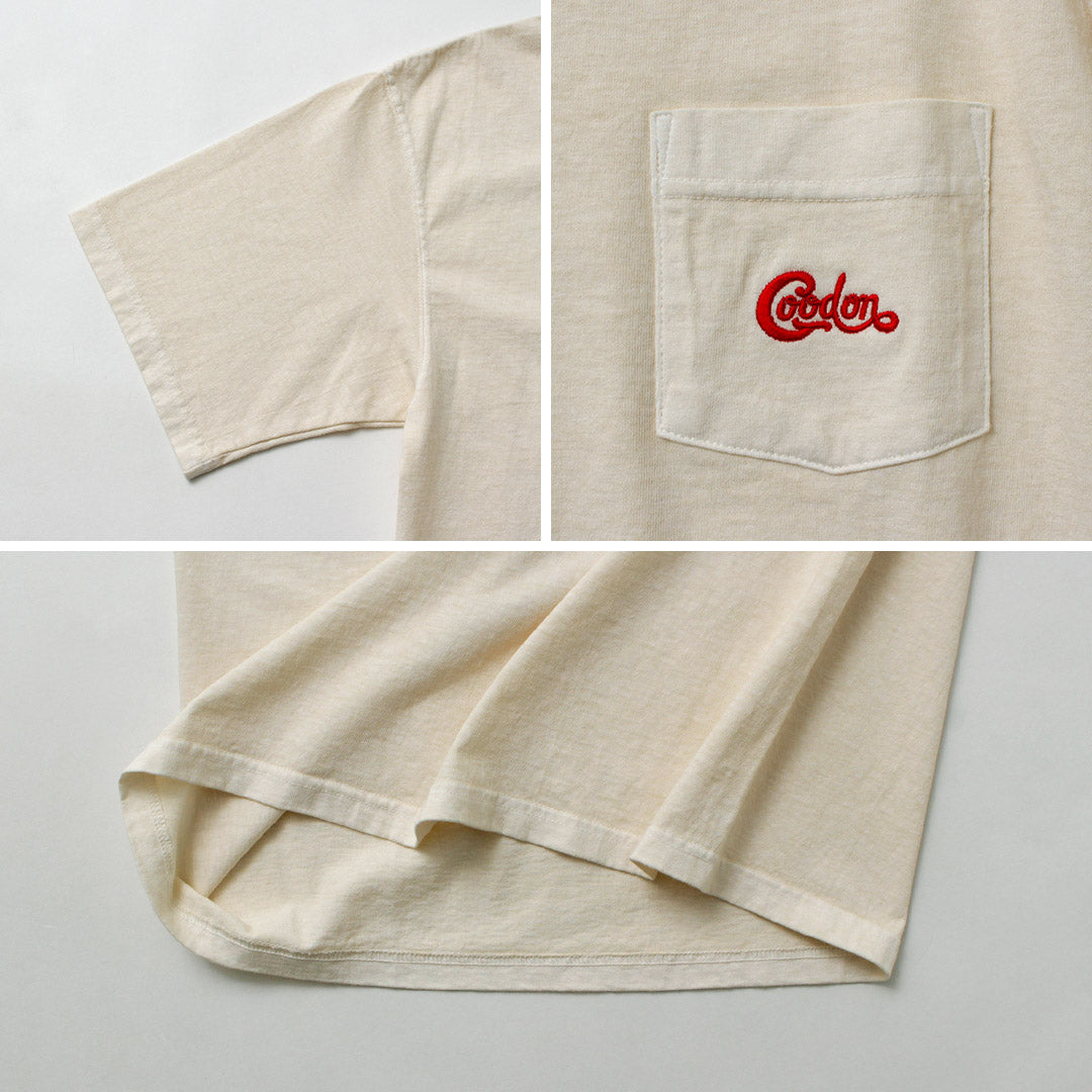 GOOD ON / Goodon C Logo Embroidery T-Shirt