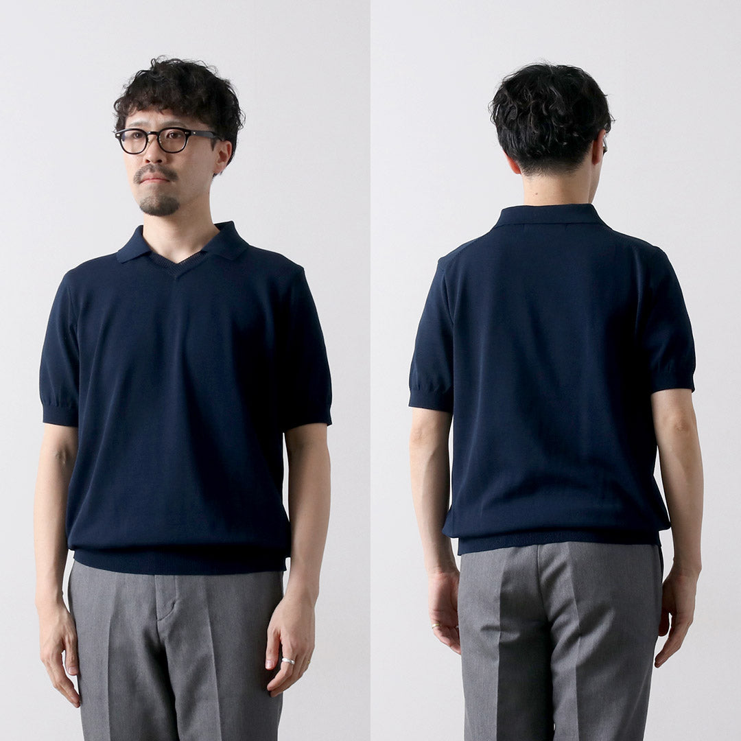 RINASCENTE / Hybrid Knit Skipper Polo
