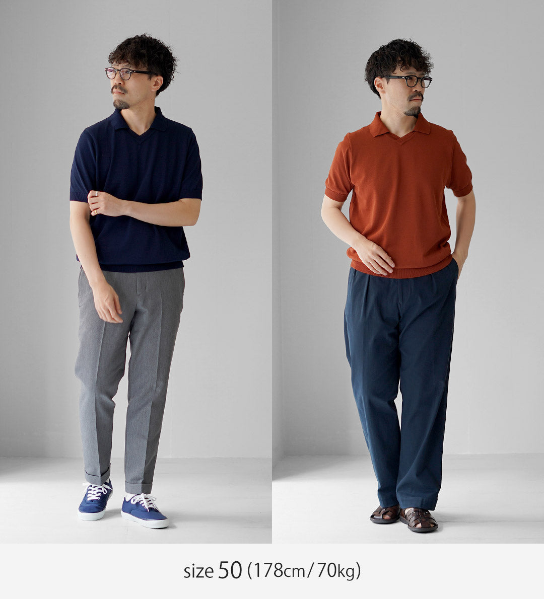 RINASCENTE / Hybrid Knit Skipper Polo