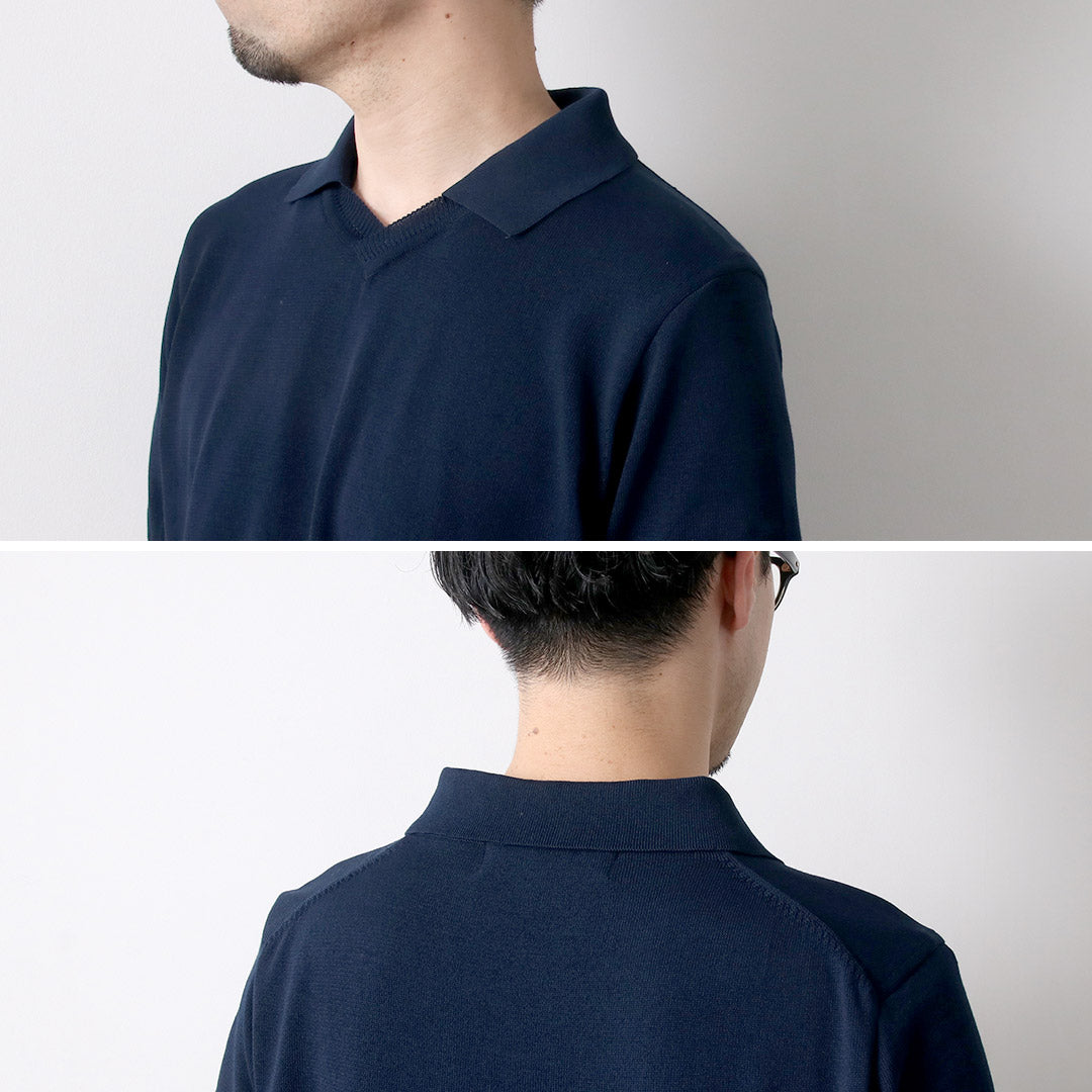 RINASCENTE / Hybrid Knit Skipper Polo