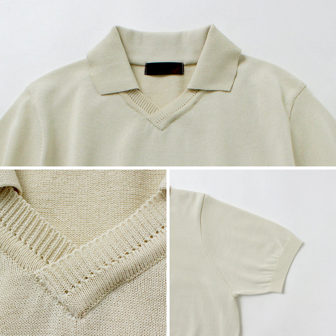 RINASCENTE / Hybrid Knit Skipper Polo