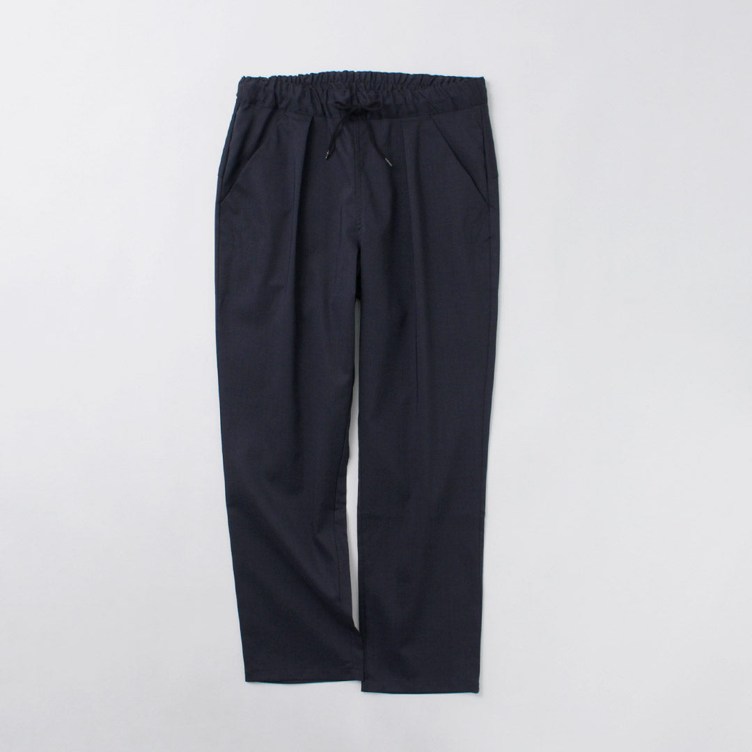 RE HECHO EN TOKIO JAPÓN / Ramie Solotex Twill Tuck Pants