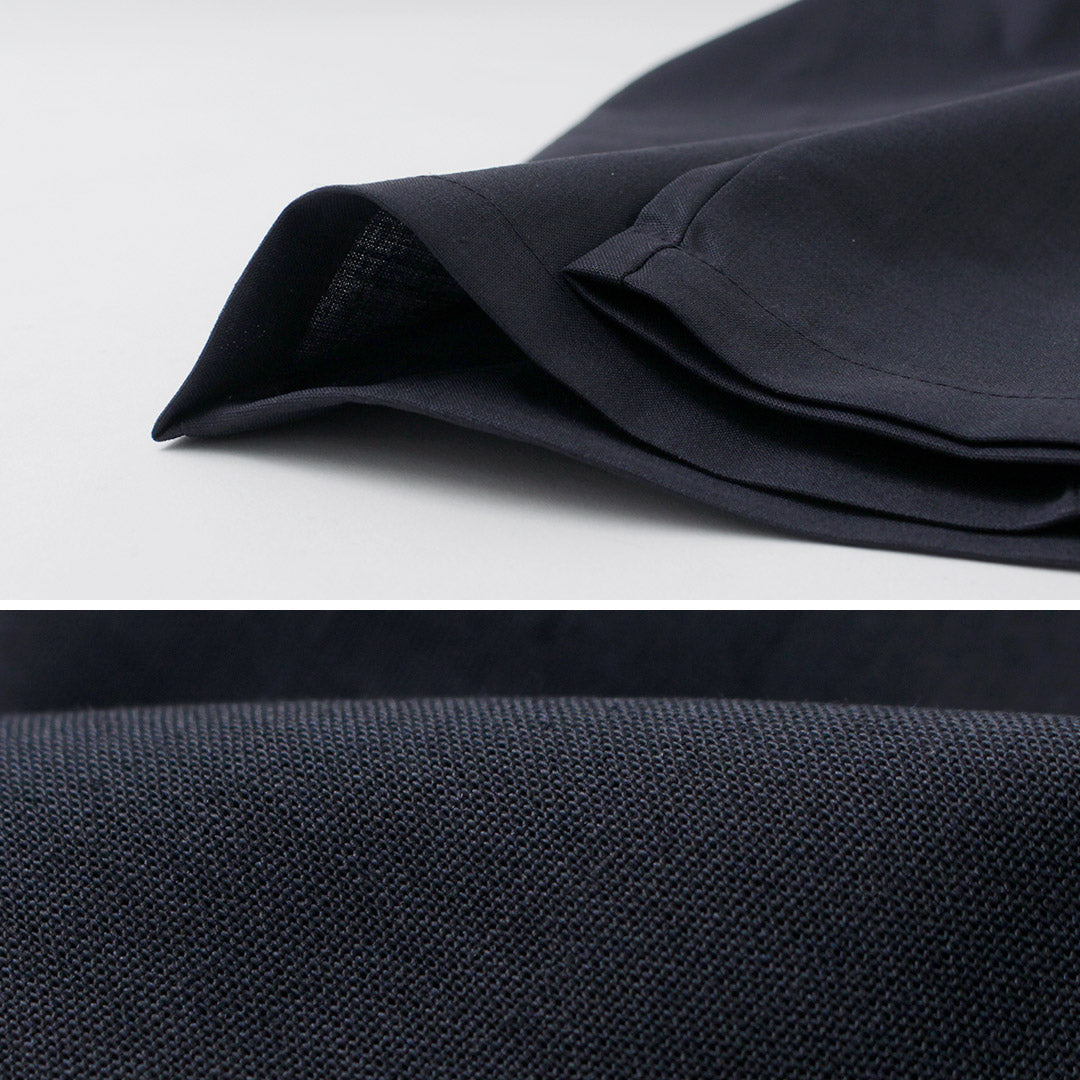 RE HECHO EN TOKIO JAPÓN / Ramie Solotex Twill Tuck Pants