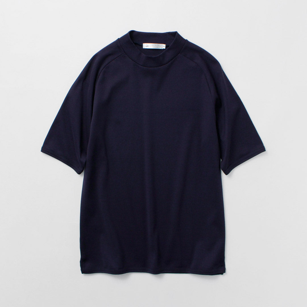 RE MADE IN TOKYO JAPAN / Perfect Inner Mock Neck Half Sleeve T-Shirt
