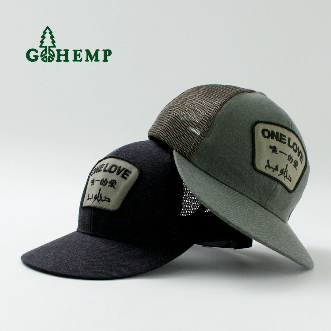 GOHEMP / Gorra de malla One Love