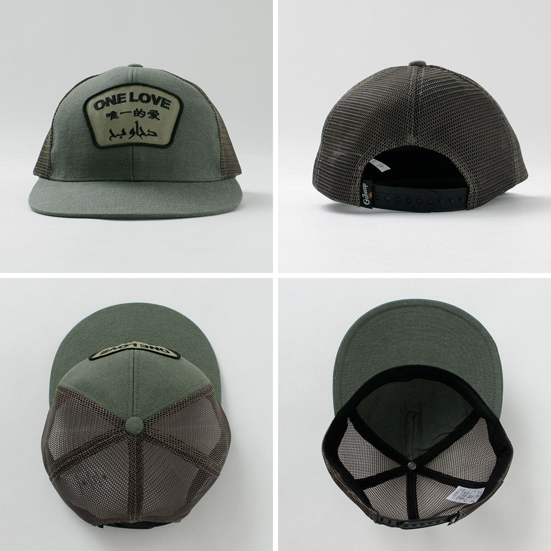 GOHEMP / Gorra de malla One Love