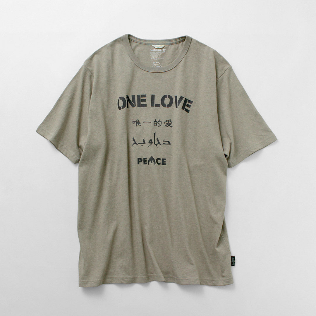 GOHEMP / One Love 宽版 T 恤