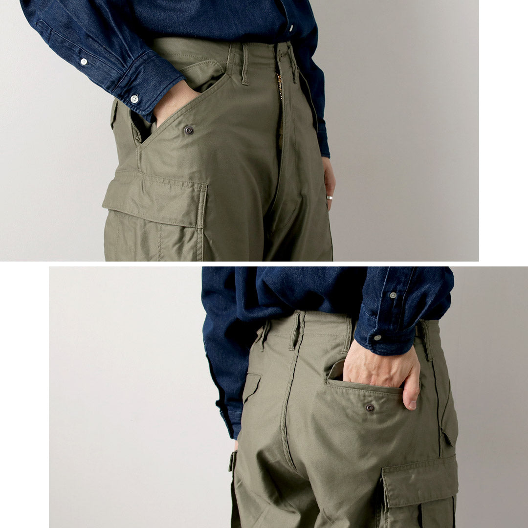 FOB FACTORY / F0534 M-65 Pantalón cargo de campo