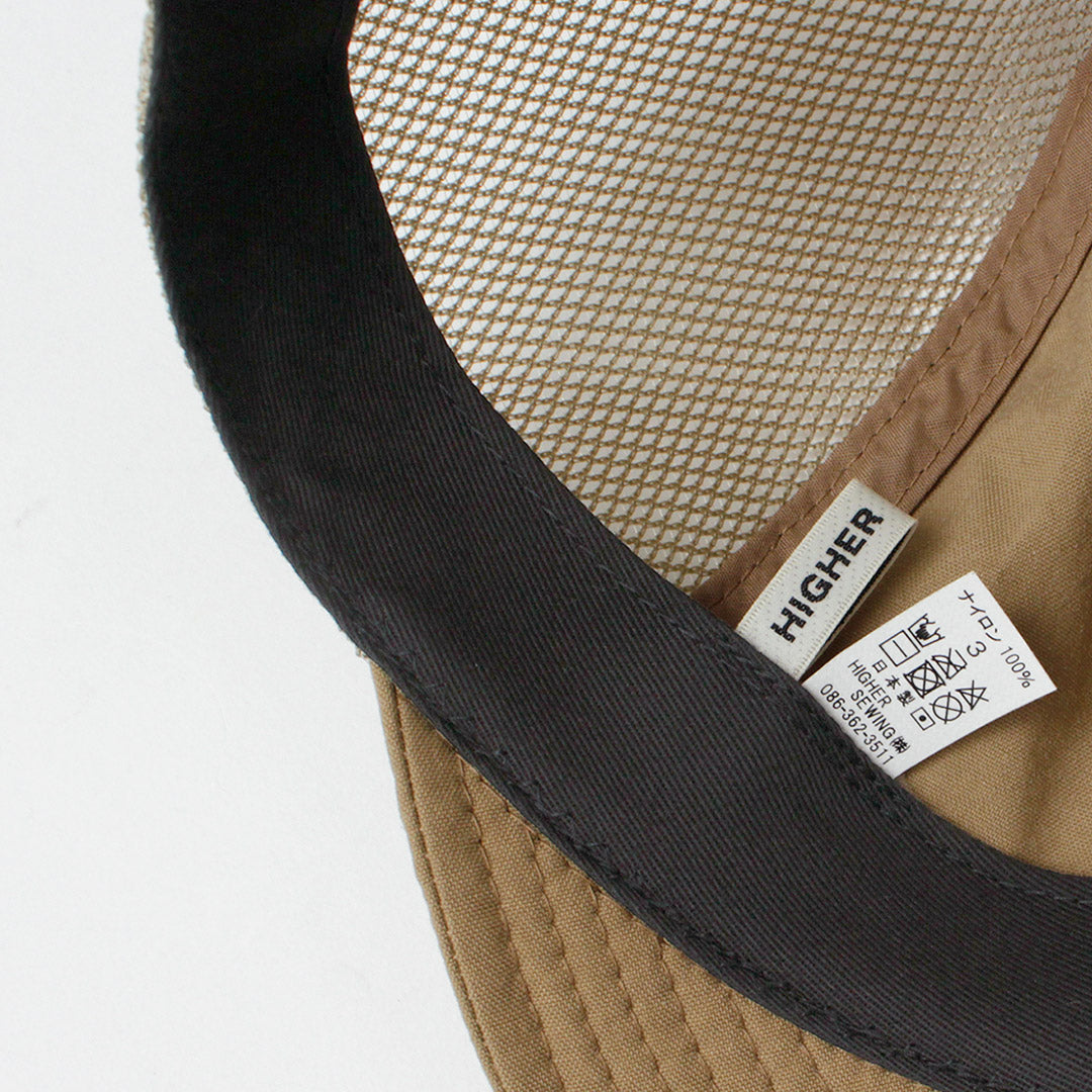 HIGHER / Vintage Nylon Ox Mesh Cap
