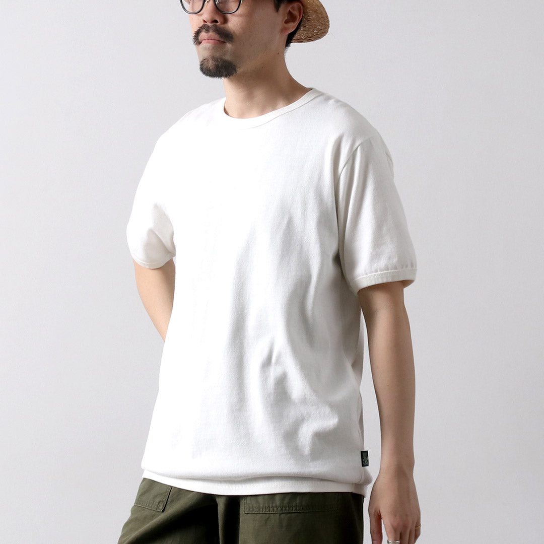 GOHEMP / T-shirt côtelé lourd 10oz