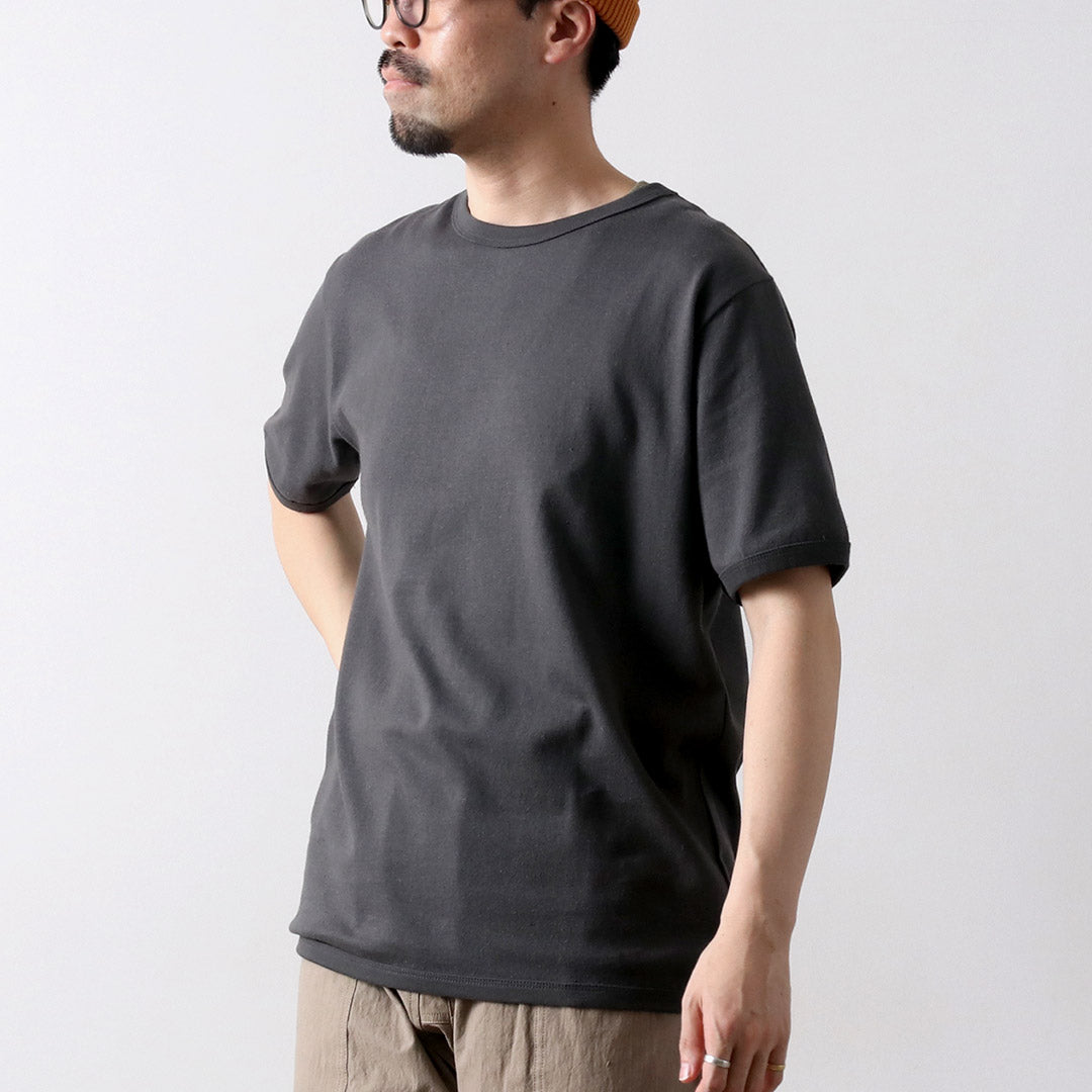 GOHEMP / T-shirt côtelé lourd 10oz