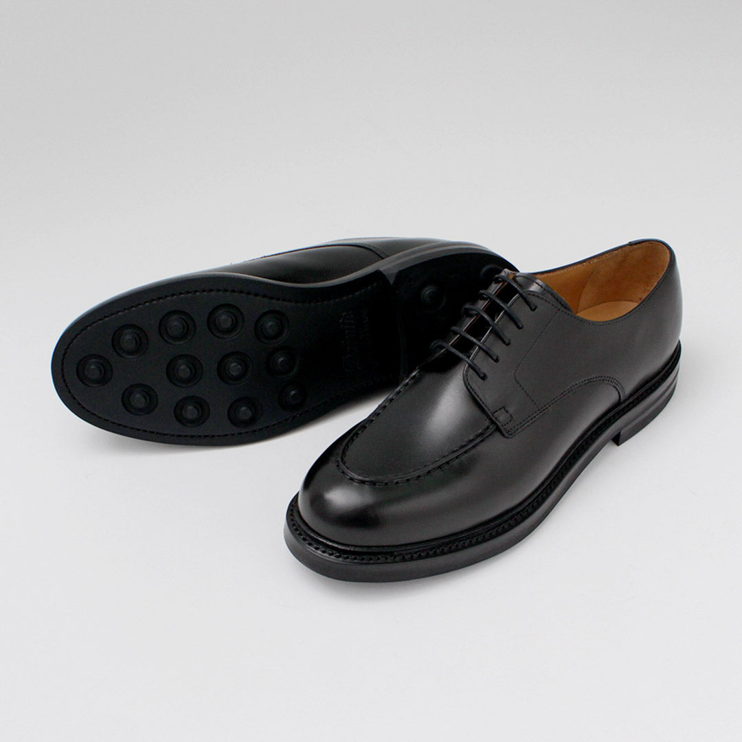 HARROGATE / Chaussures en cuir à pointe en U
