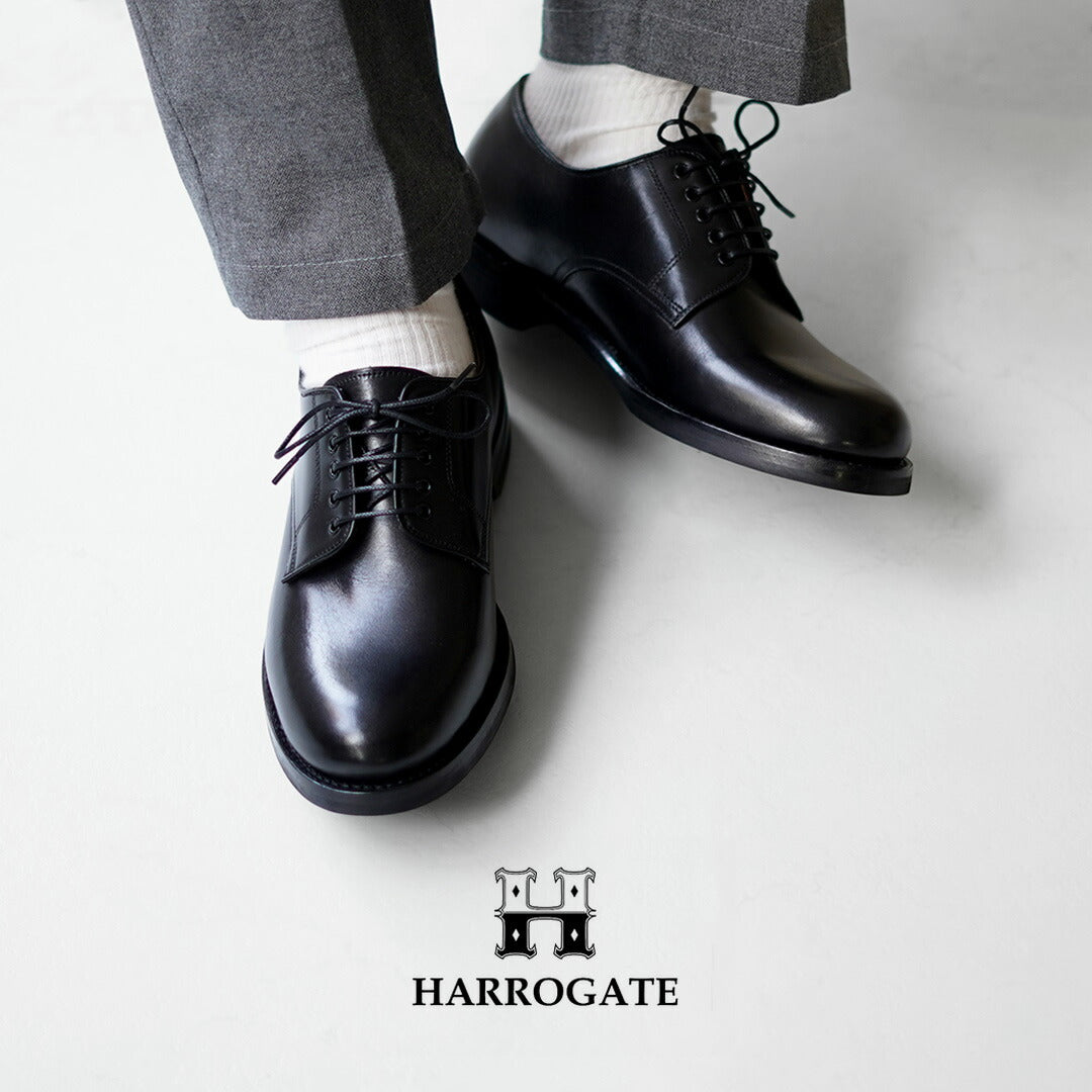 HARROGATE / Chaussures en cuir à bout uni