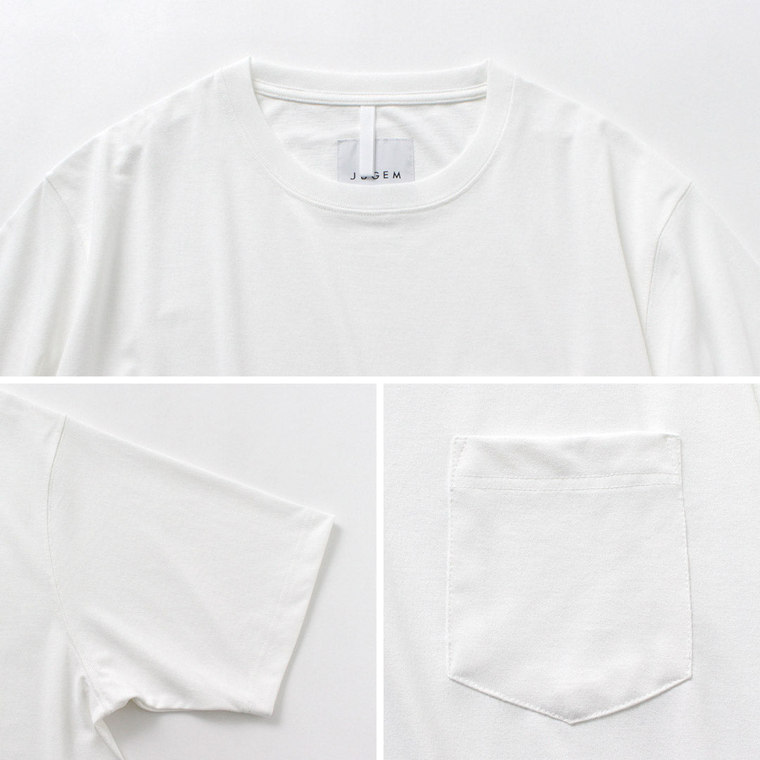 Camiseta con bolsillo sin costuras de colaboración JUGEM / RAG