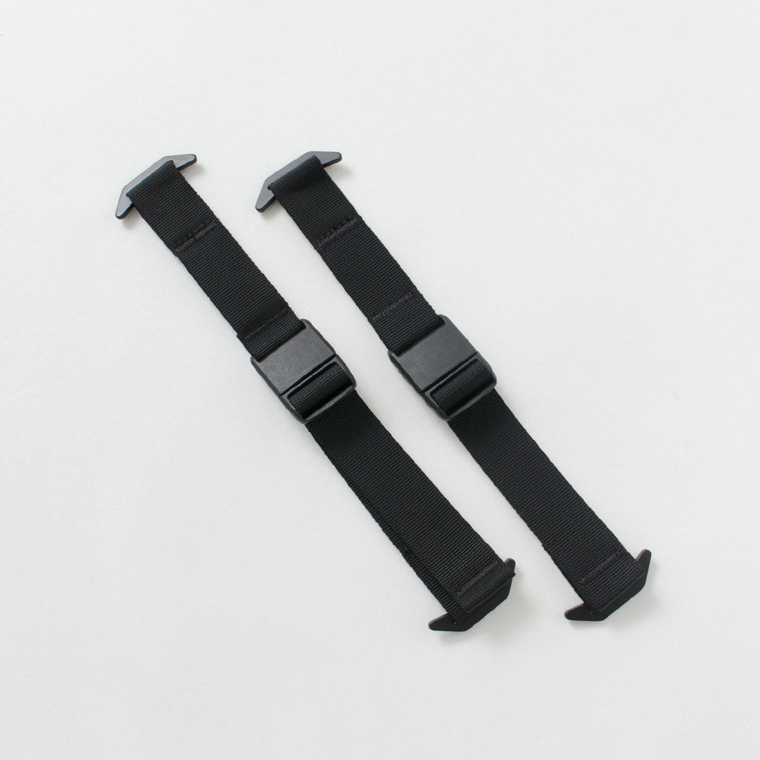 BLACK EMBER / Forge Juego de 2 correas de compresión Embartex