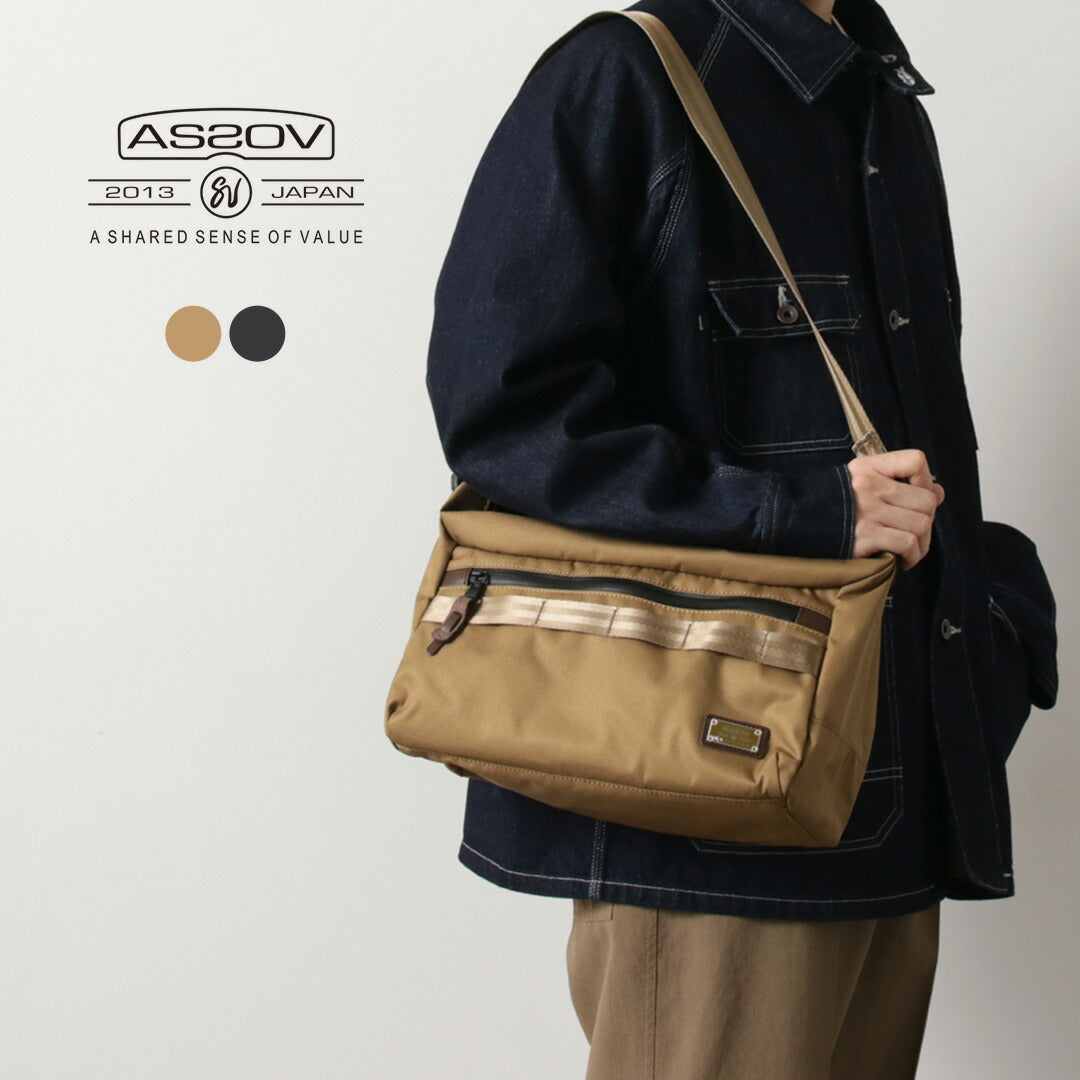 AS2OV / Cordura Dobby 2way 單肩包 M