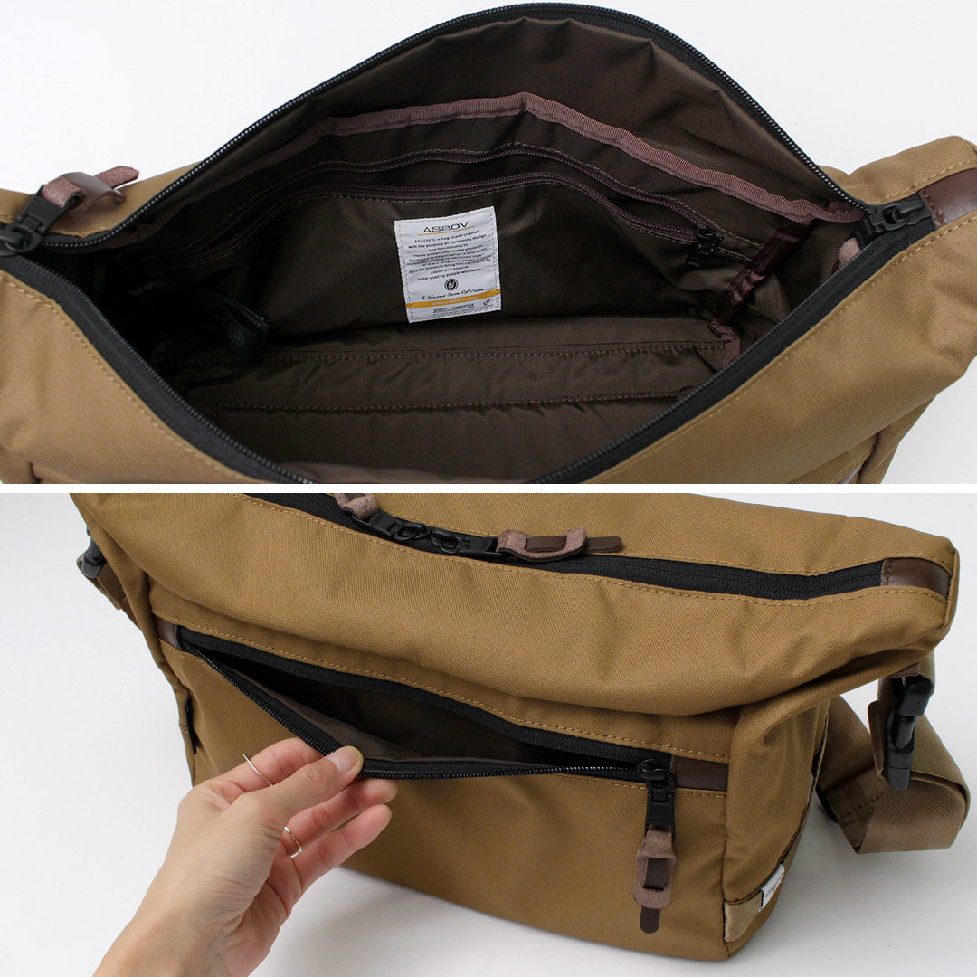 AS2OV / Cordura Dobby 2way 單肩包 M