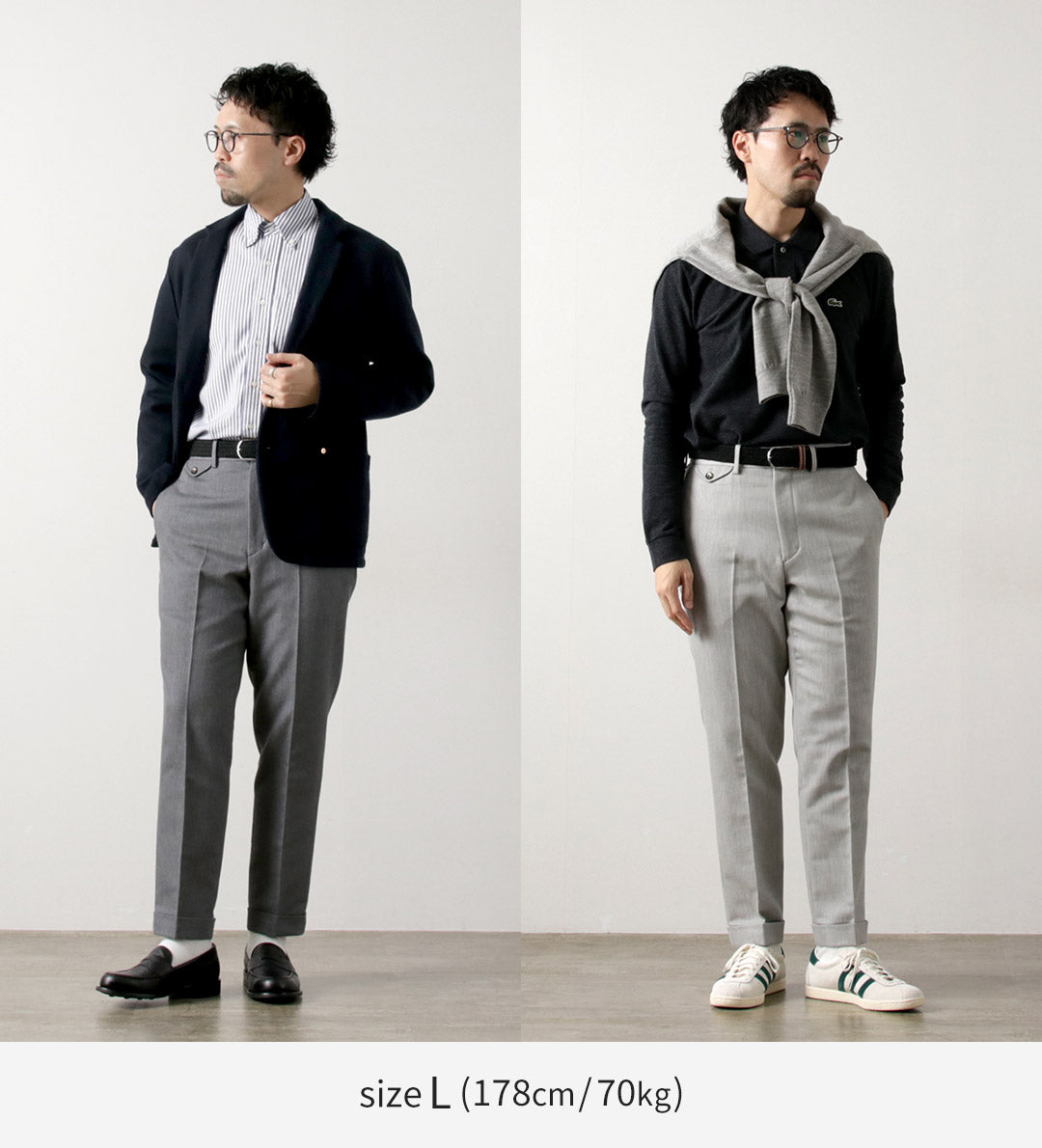 BARNSTORMER / Pantalon Chino en Jersey Habillé