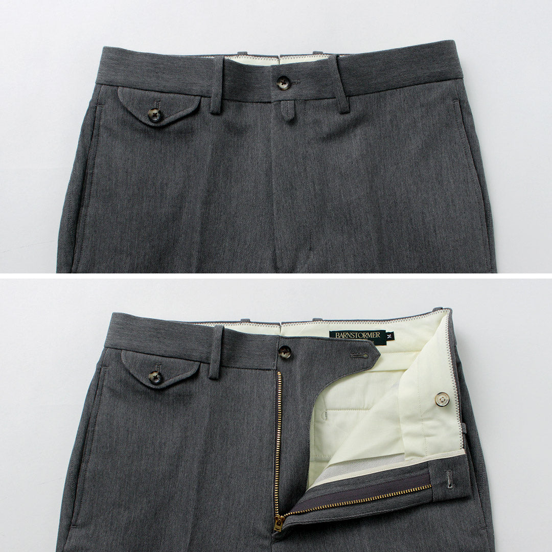 BARNSTORMER / Pantalon Chino en Jersey Habillé