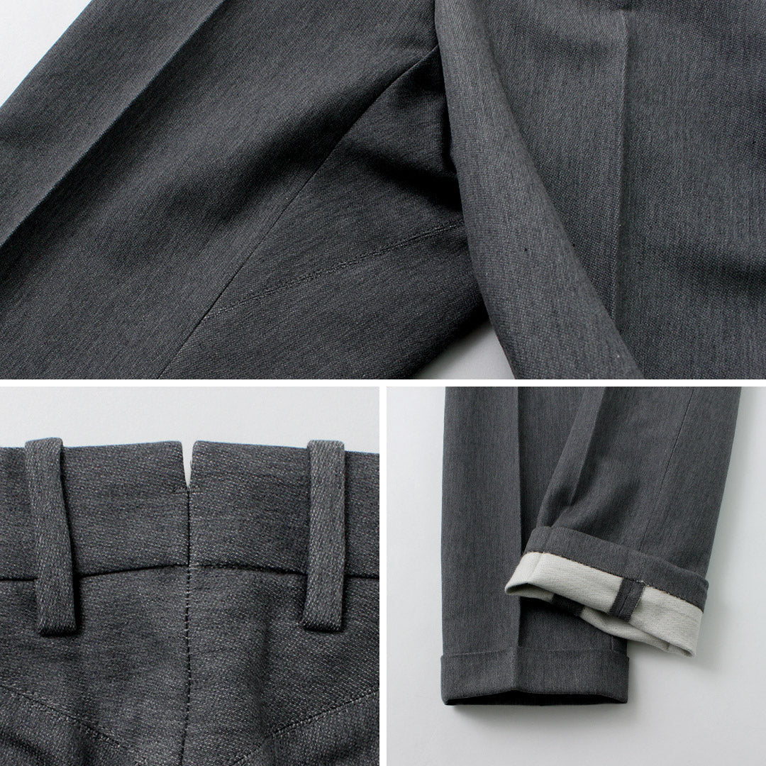 BARNSTORMER / Pantalon Chino en Jersey Habillé