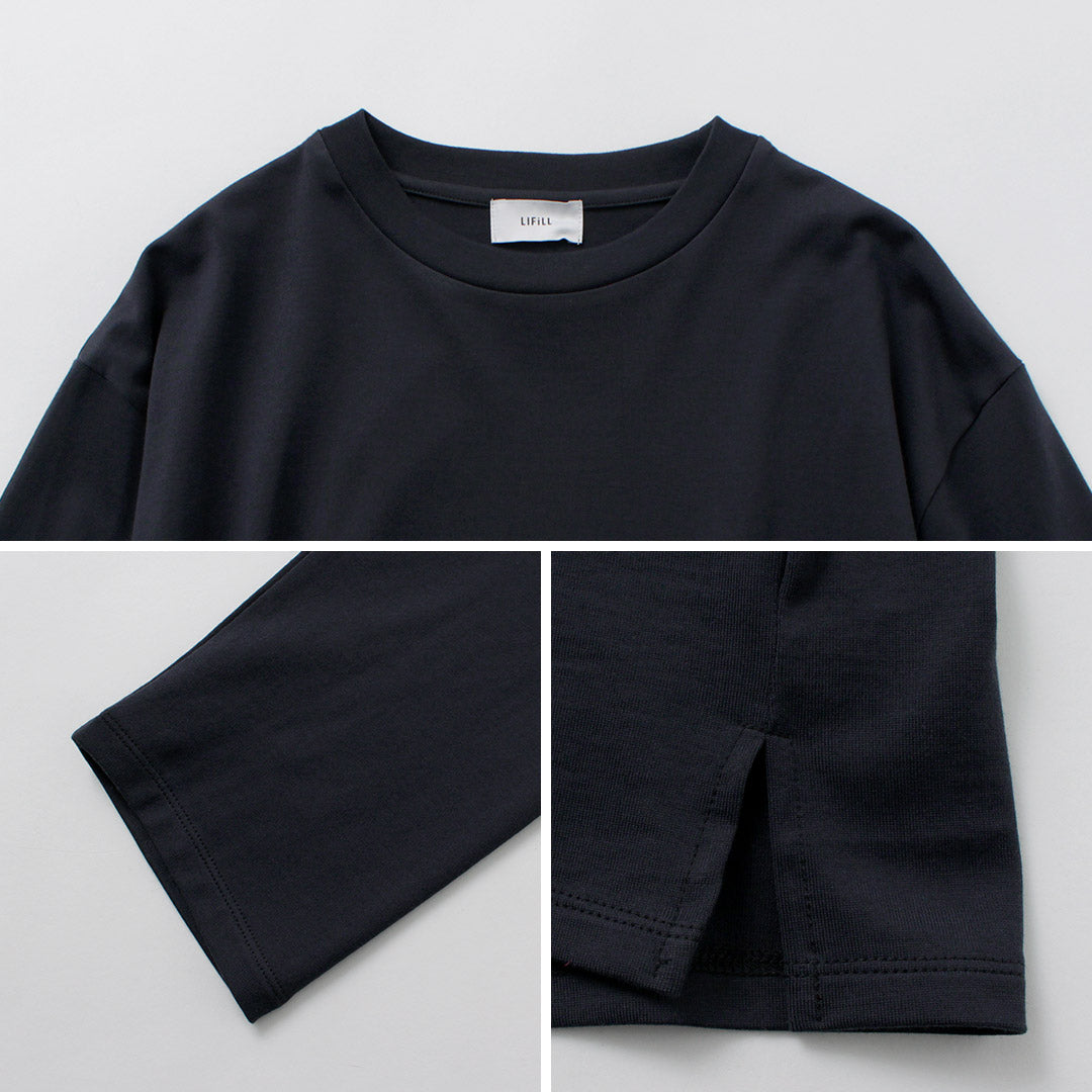 LIFiLL / Camiseta de manga larga con abertura lateral