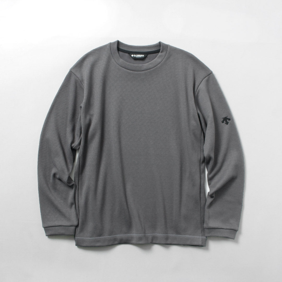 DESCENTE ALLTERRAIN 81 / Jersey térmico cepillado con cuello redondo