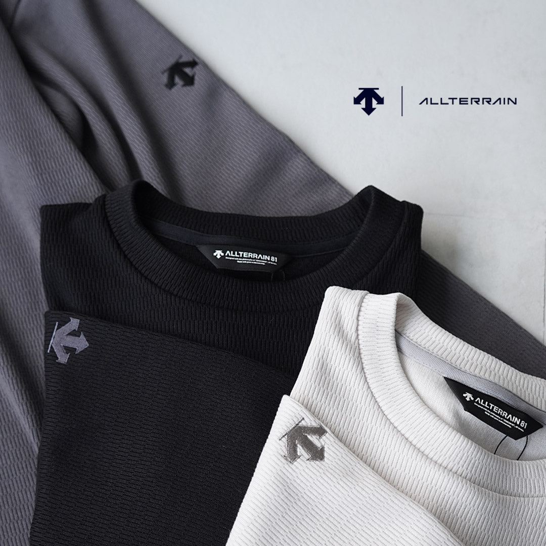 DESCENTE ALLTERRAIN 81 / Jersey térmico cepillado con cuello redondo