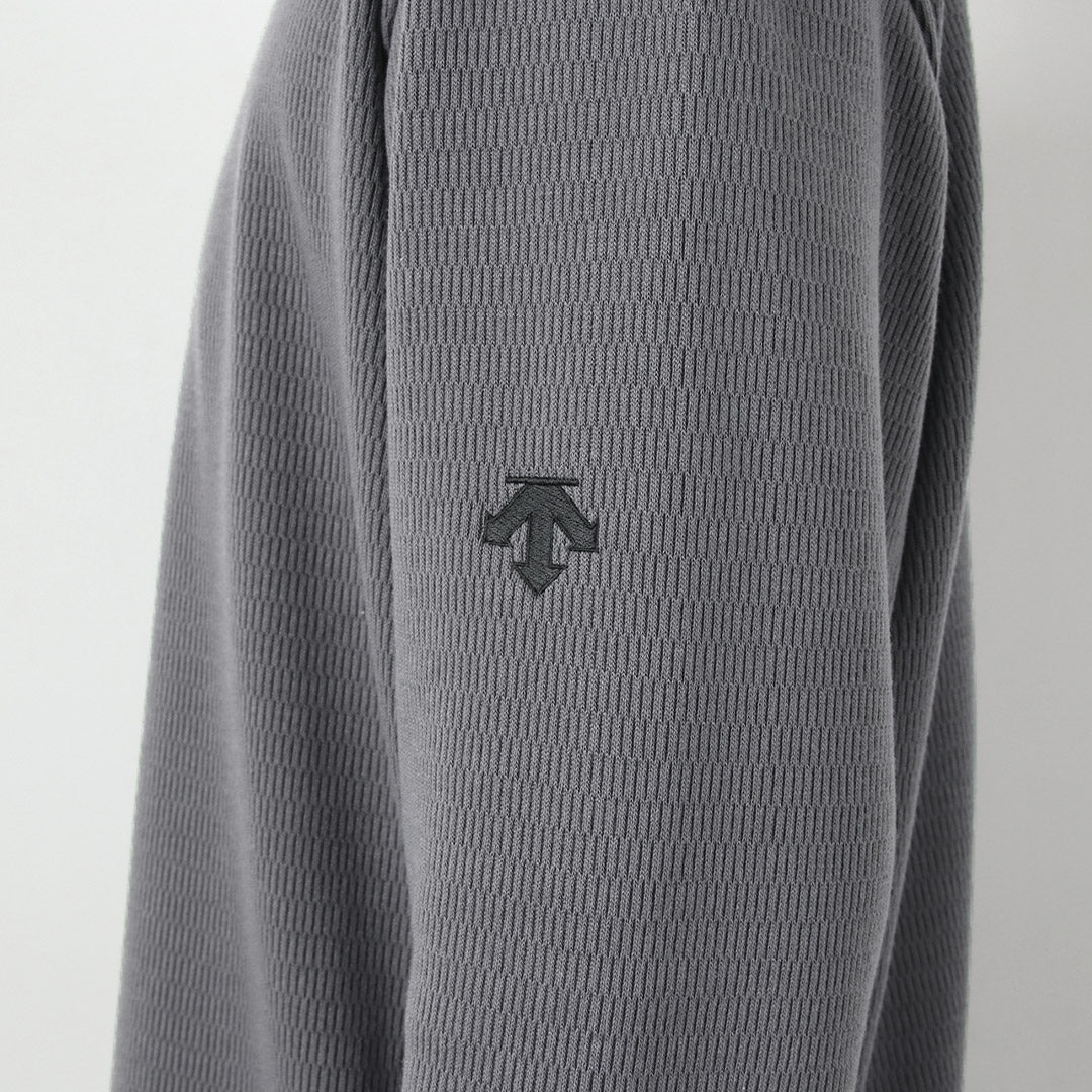DESCENTE ALLTERRAIN 81 / Jersey térmico cepillado con cuello redondo