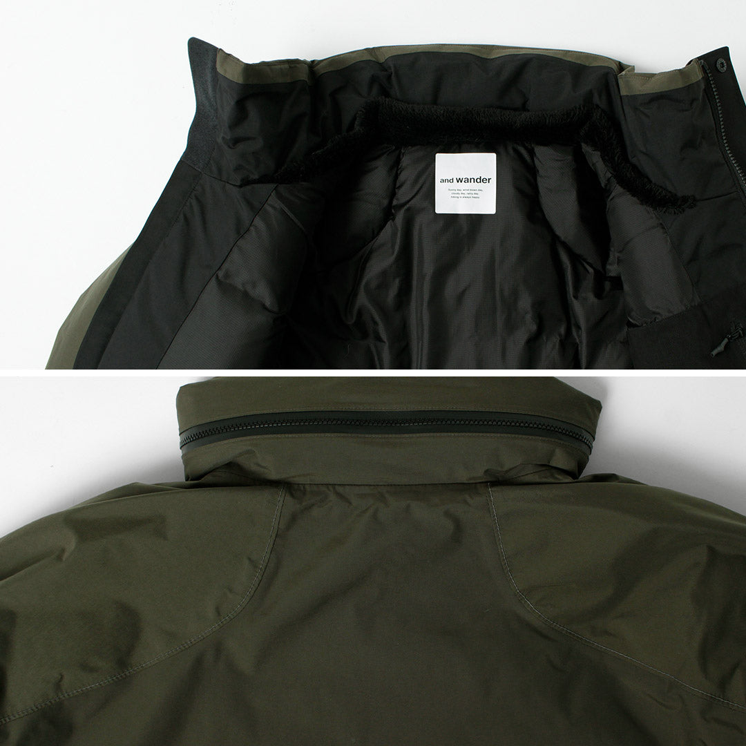 AND WANDER / Doudoune imperméable
