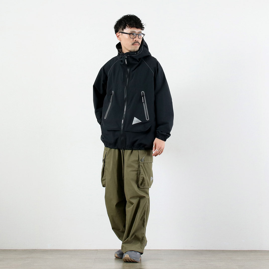 AND WANDER / Veste de pluie ample