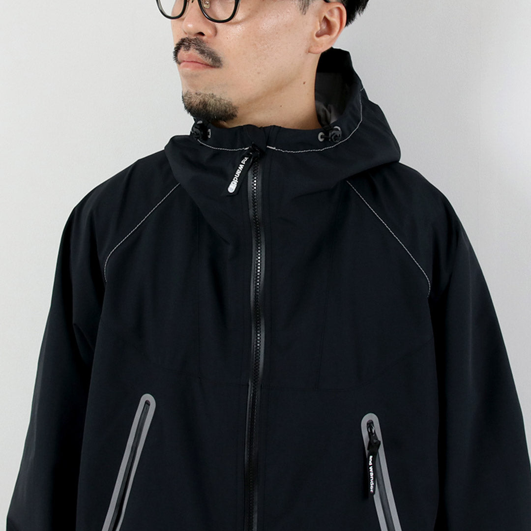 AND WANDER / Veste de pluie ample
