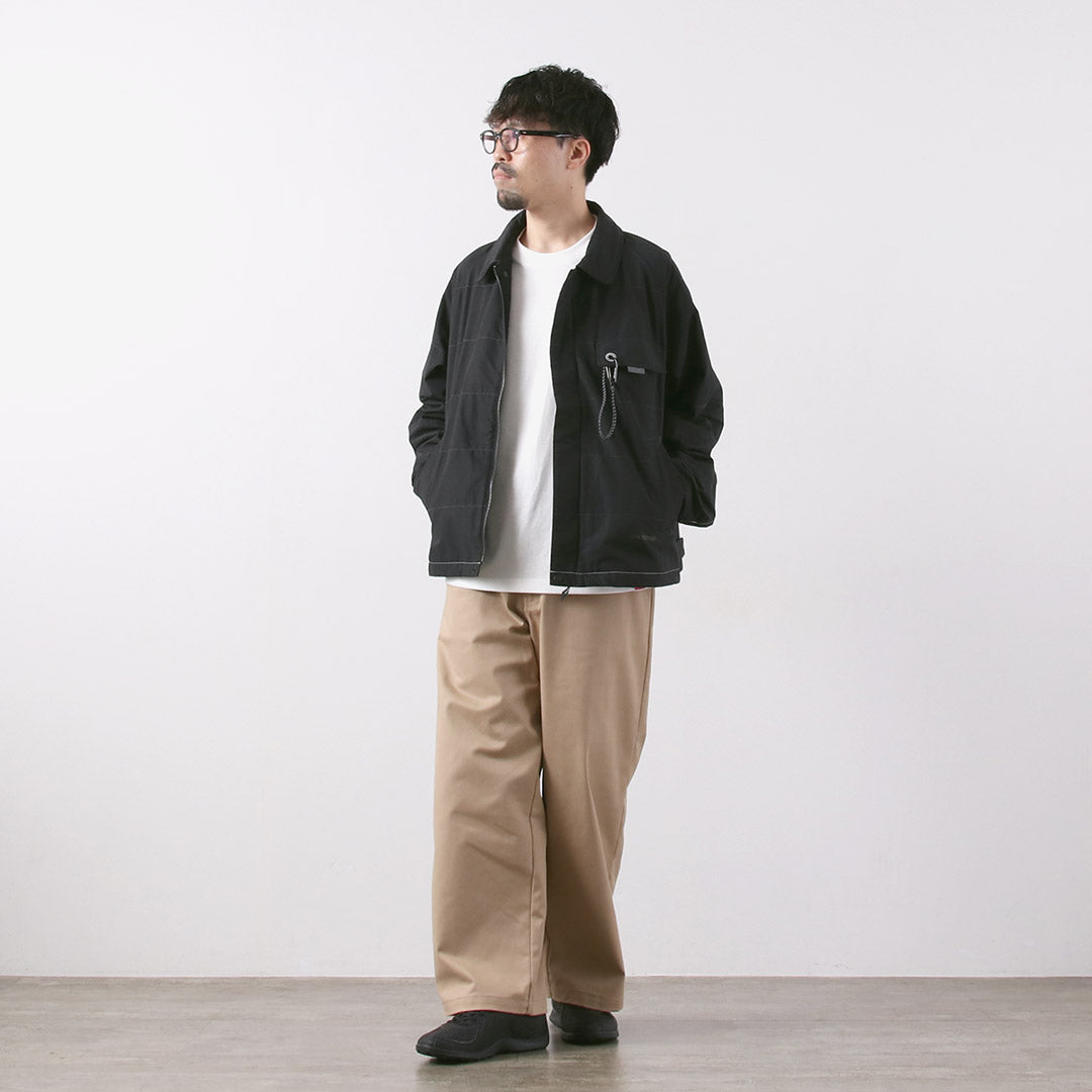 AND WANDER / Veste Octa Swing Top en coton et nylon